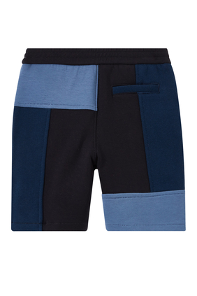 Color Block Paneled Shorts